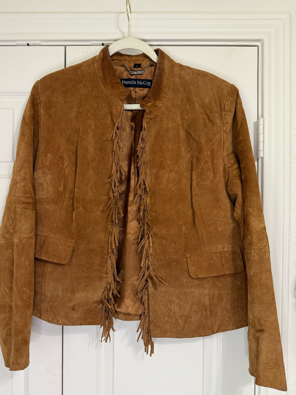 Stunning Pamela McCoy Genuine Suede Jacket (read description)